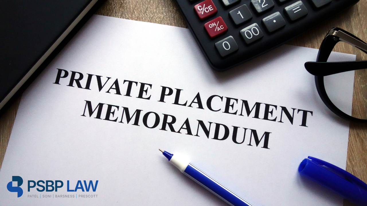 private placement memorandum