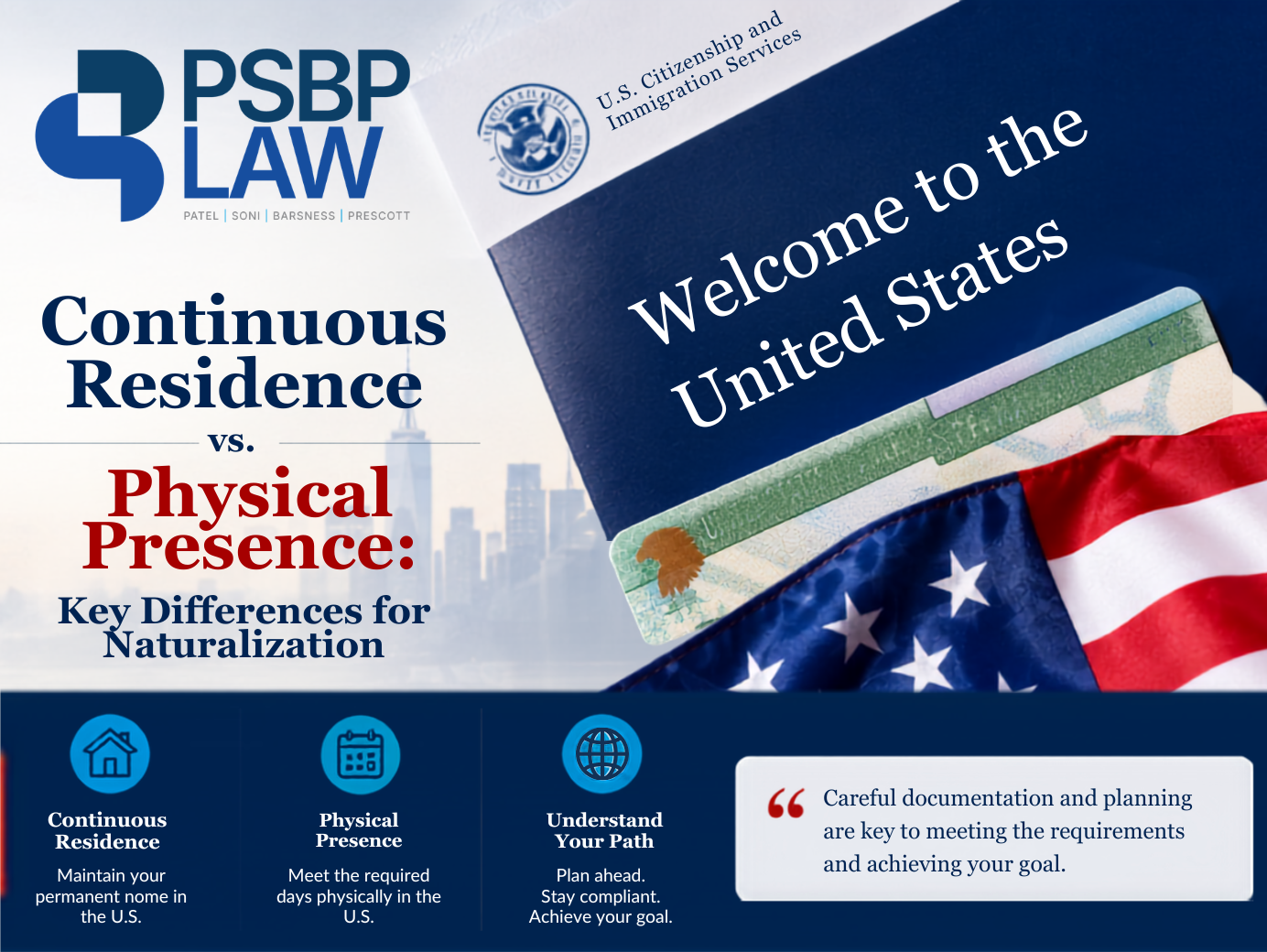 Continuous Residence vs. Physical Presence Key Differences for Naturalization