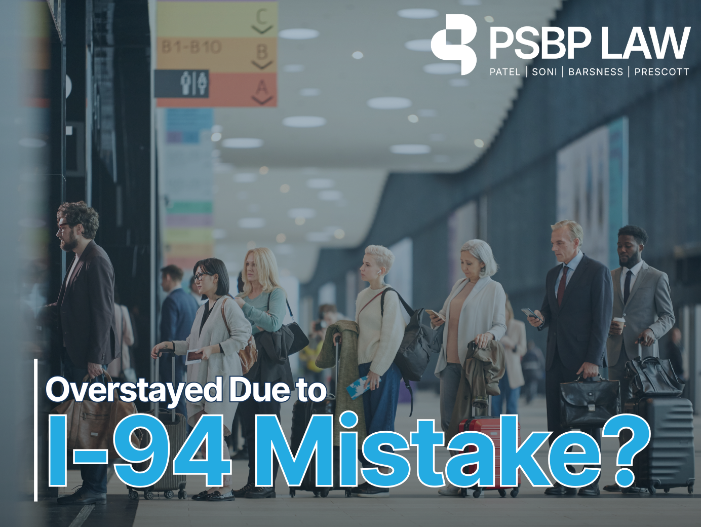Persons affected by overstaying in the U.S. due to an I-94 error.